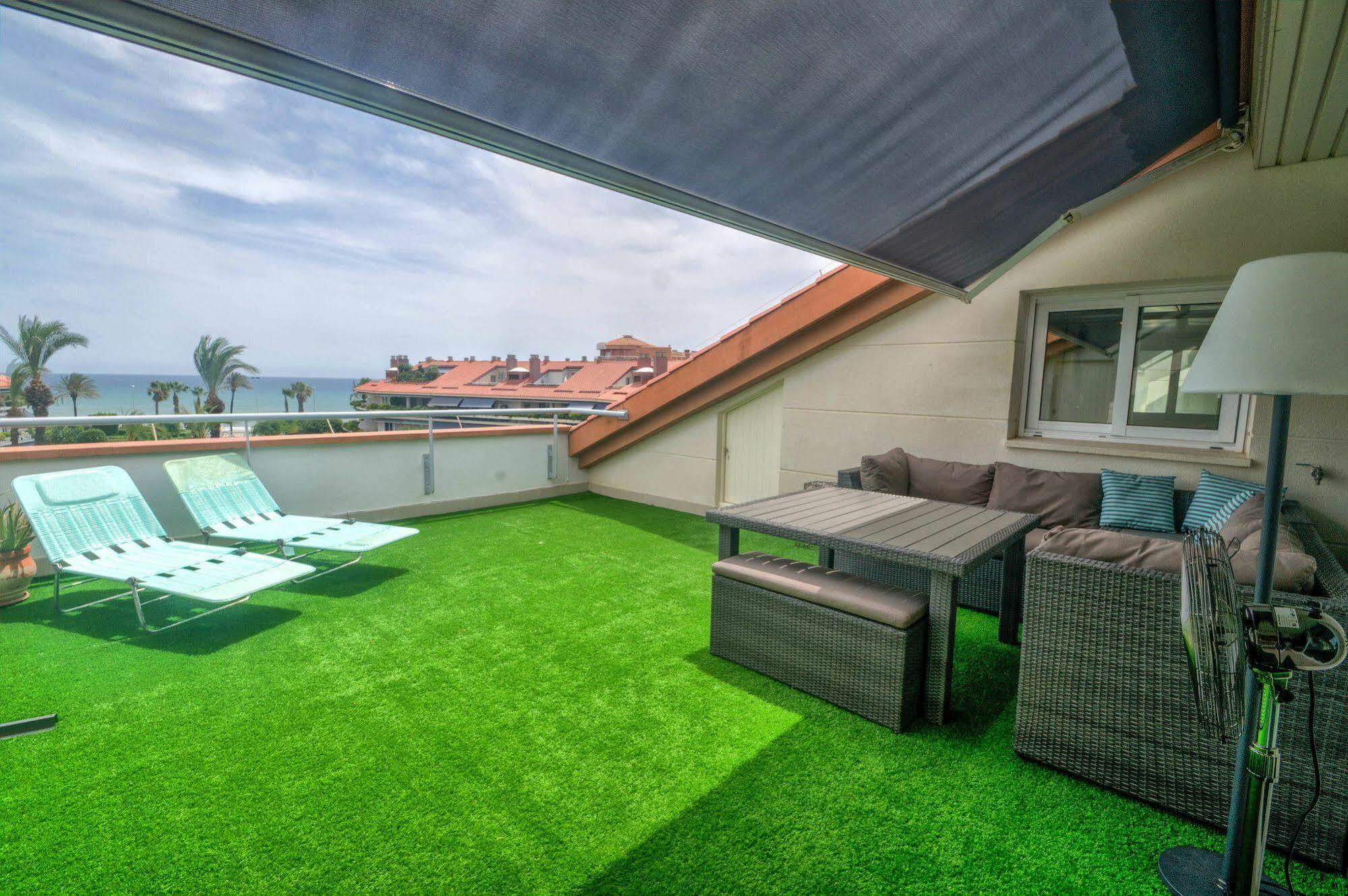 Apartamento Duplex Park De Mar Sitges Exterior foto